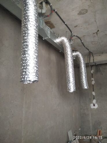 Havalandırma sistemləri: Havalandırma sistemlərinin quraşdırılması.Ən münasib qiymətə — 7