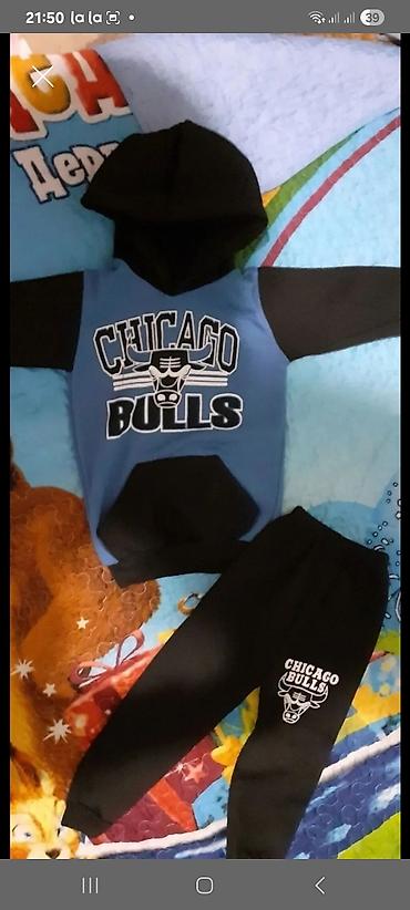 ikili dest: İdman dəsti, Chicago Bulls, rəng - Mavi — 1