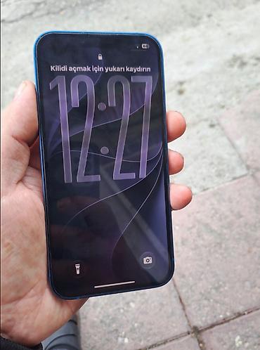 apple ipad 13: IPhone 13, 128 GB, Mavi, Zəmanət, Simsiz şarj, Face ID — 2