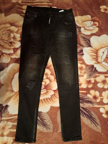 somot farmerke: Jeans M (EU 38), color - Black