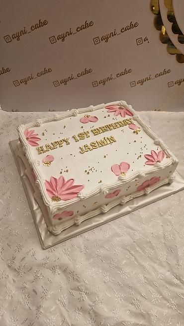Qida məhsulları: Məhsul: Fərdi tortlar – “ayni_cake” - Mövzu seçimi: ad günü, uşaqlar — 8