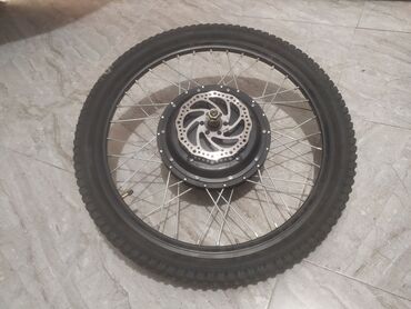 Velosiped ehtiyyat hissələri: 48V 350W motor təkər, düz ötürücülü (direct drive), 24" diametr