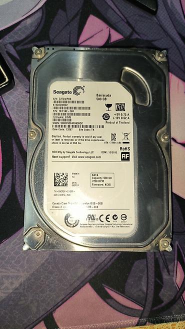 Жесткий диск Seagate Barracuda 3.5" Модель: ST500DM002 (P/N