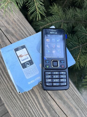 домашние телефон: Nokia 6300 4G, Жаңы, түсү - Кара, 1 SIM