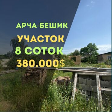 жер участок балыкчы: 8 соток, Для строительства, Красная книга