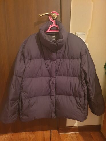 uniqlo куртка женская зимняя: Пуховик, Короткая модель, Ультралегкий, L (EU 40)