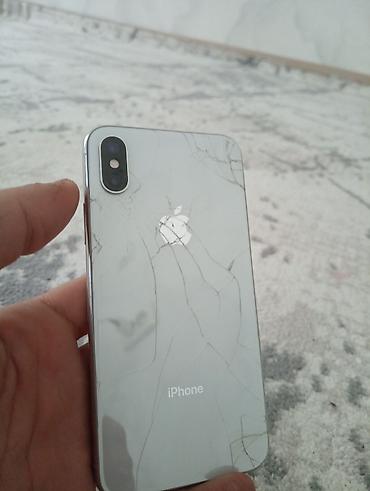 iphone 140 pro: IPhone X, Б/у, 64 ГБ, Серебристый, Зарядное устройство, 100 % — 1