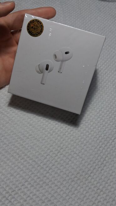 Mikrofonlar: Yeni Simsiz (Bluetooth) Qulaqcıqlar, Apple, rəng - Ağ