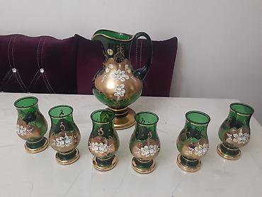 kuvşin: 30 ilin bagema dəsti, 6 bakal 1 kuvşin. Təmiz Çexiyanındır. Çox baha — 4
