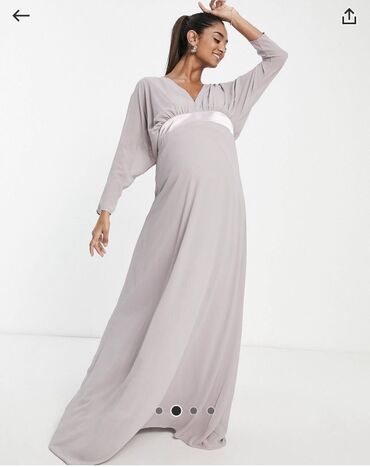 sifon koynekler: Вечернее платье, Макси, Asos, M (EU 38), L (EU 40)