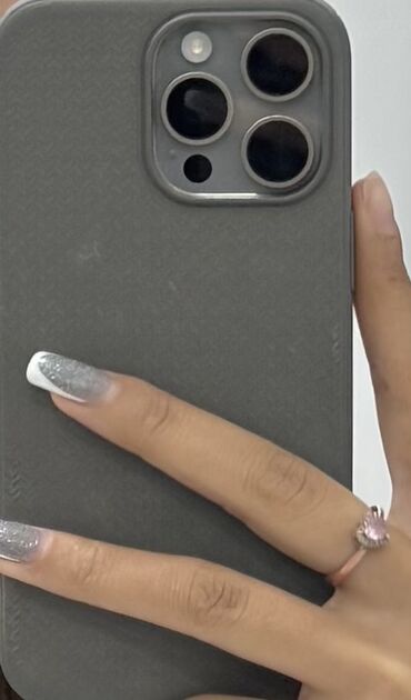 стиральный машина новый: IPhone 15 Pro Max, Колдонулган, 256 ГБ, Natural Titanium, Коргоочу айнек, 89 %