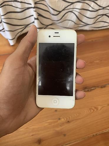 IPhone 4, 32 GB, Ağ, Qırıq