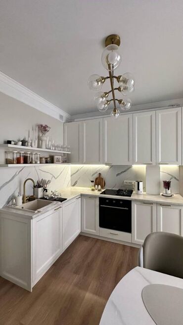 недвижимость базар коргон: 1 комната, 54 м², Элитка, 3 этаж, Дизайнерский ремонт