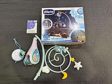 oyuncaq: Chicco First Dreams Next2Dreams 3-in-1 musiqili beşik fırlanan — 2