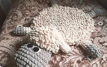 Yumşaq oyuncaqlar: Dekorativ Uşaqlara toxunmalar xalça oyuncag yastig oyuncag ayag — 18
