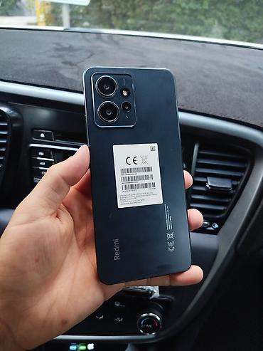 Мобильные телефоны и аксессуары: Redmi, Redmi Note 12, Б/у, 256 ГБ, цвет - Синий, 2 SIM — 4