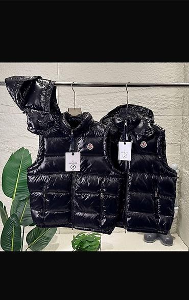 moncler: Moncler kişi şişmə jileti – qara rəng - Parlaq, suya davamlı xarici — 3