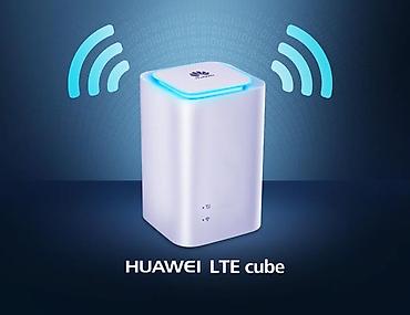 Модемы и сетевое оборудование: HUAWEI LTE Cube E5180 (4G/4G+) Компактный настольный 4G LTE роутер в — 1