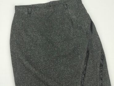 srebrne spódnice plisowane: Skirt, M (EU 38), condition - Good