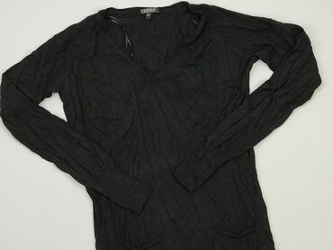 bluzki z dekoltem w serce: Sweter, S, stan - Bardzo dobry