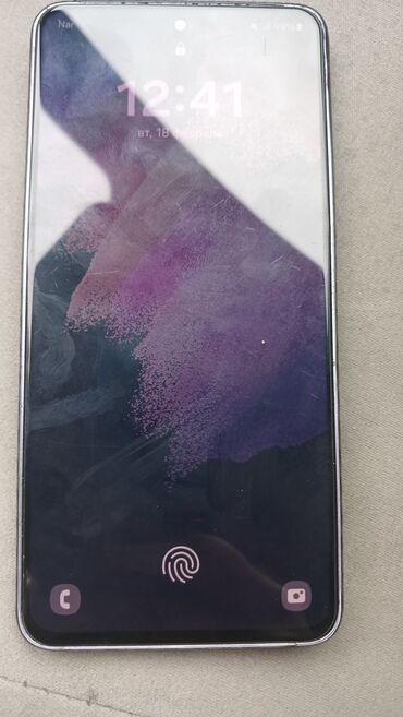 samsunq s21: Samsung Galaxy S21 FE, 128 GB, rəng - Çəhrayı, Sensor, Barmaq izi