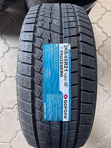 Зимняя шина GOFORM Frozenero размером 265/45 R21. Характеристики: -