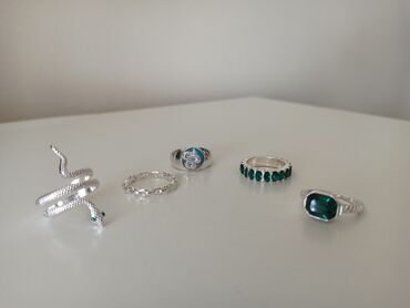 hirurški celik nakit: Ring set, Material: Stainless steel