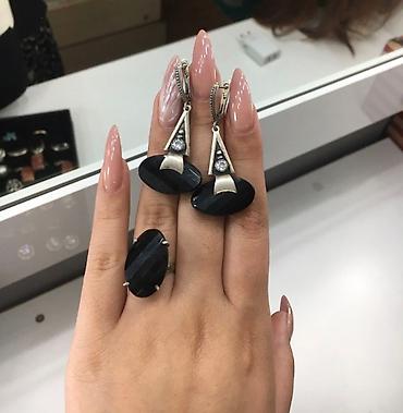 Серебряные наборы украшений: Продаю Серебряные наборы 925 пробы!!!! все новое из Индии — 14