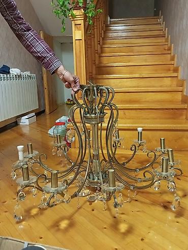 lyusturlar: Çılçıraq, 8 lampa, Metal — 1