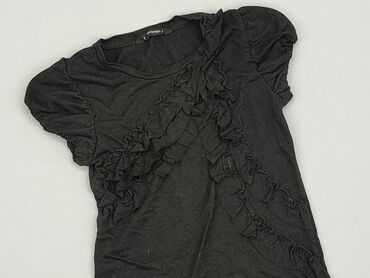 czarna bluzka cekinowa: Блузка, George, 7 р., 116-122 см, стан - Дуже гарний