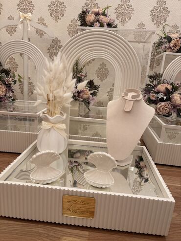 Xonçalar: 12li və 15li xonça dəstimiz kirayə verilir🌸 qiyməti razılaşmaq olar😍 — 4