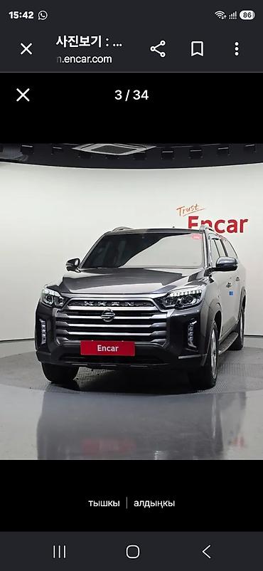 кхан пикап: Ssangyong Rexton Khan: 2021 г., Автомат, Дизель, Пикап — 1