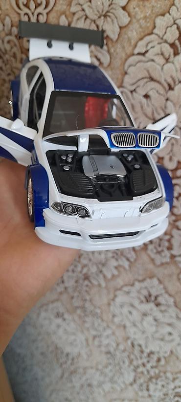 Модели автомобилей: Bmw m3 GTR e46 1:24 Ölçü Yenidir Səsli və İşıqlı Hər yeri açılır Yekə — 3