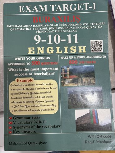 abdullayev fizika 7 9 pdf: EXSAM TARGET 9-10-11 English. Təp təzədir. Alınıb 14 azn satılır 7