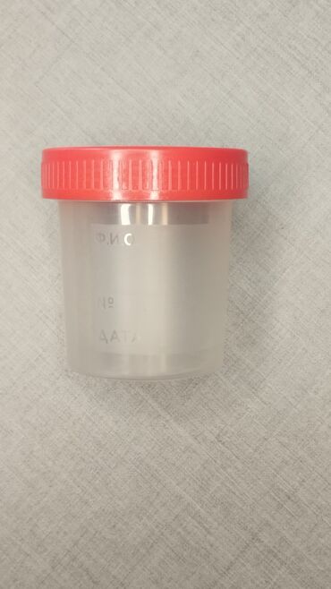 Башка медициналык товарлар: Контейнер для биопроб 60 мл стерильный (без лопатки )