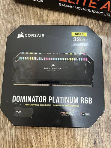 оперативная память ncp: Оперативдик эс-тутум, Corsair, 32 ГБ, DDR5, 5200 МГц, ПК үчүн