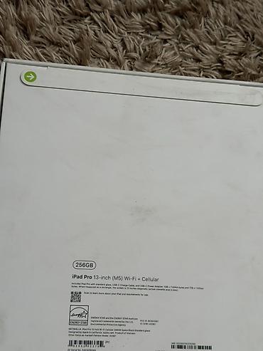 rx 660: IPad Pro 13-inch (M5) Wi‑Fi + Cellular, 256 ГБ - Диагональ экрана: 13 — 2
