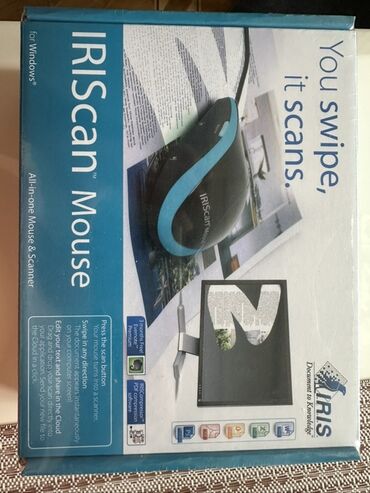 skan: IRIScan Mouse - Windows üçün nəzərdə tutulmuş çoxfunksiyalı siçan və