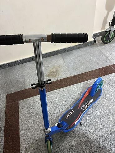 Спорт и отдых: Uşaq skateri – NANBOT SCOOTER “SPORT” modeli - Rəng: mavi gövdə — 4