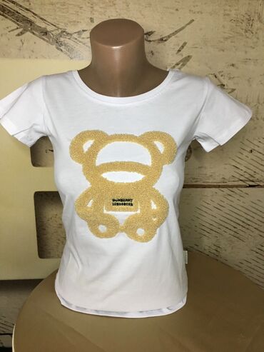 crop top majice: Burberry pamucna Majica
