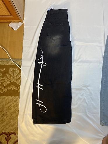 джинсы прямые: Джинсы, Прямые, Средняя талия, Вареные, M, L, XL — 4