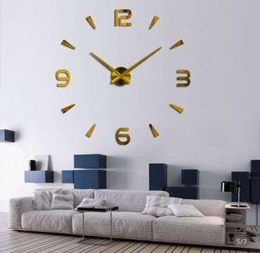 Часы для дома: Настенные 3D часы «Сделай сам»