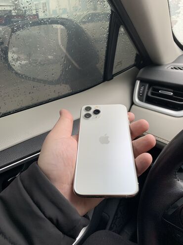 айфон 11 бу бишкек: IPhone 11 Pro, Б/у, 64 ГБ, Белый, Чехол, 100 %