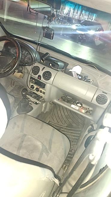 Транспорт: Renault Kangoo miniven - Kuzov: ağ rəng, sürüşən yan qapı, geniş yan — 3