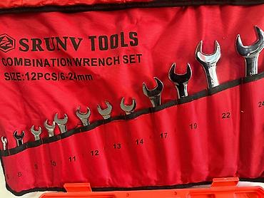 tools: Набор комбинированных гаечных ключей SRUNV TOOLS - Комплектация: 12 — 1