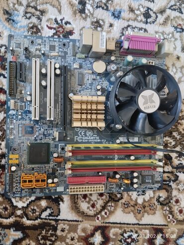 Материнские платы: Материнская плата, Б/у, Gigabyte, LGA1155, ATX, Для ПК