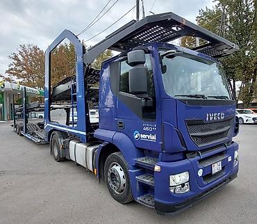 inter: Тягач, Iveco, 2015 г., Сar carrier trailer — 3