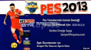 ps3 kirayə: 🎮 Pes 2013 V12 ps3 üçün 🎮 ⚽ Futbol həvəskarları üçün ən real seçim!