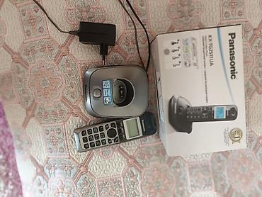 panasonic telefonu: Stasionar telefon Panasonic, Simsiz, İşlənmiş — 7
