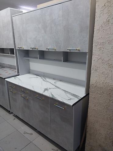 silver kitchen: Кухонные гарнитуры с мойкой и открытой нишей - Комплектация: нижние — 4